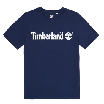 Image of Timberland VUILL boys's Childrens T shirt in Blue years,5 years