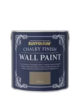 Image of Rust-Oleum Chalky Wall Paint Caf&Eacute; Luxe 2.5L