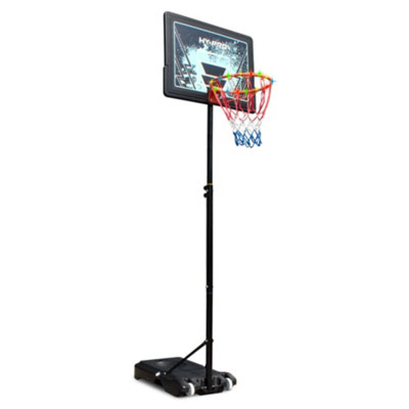 Image of Hy-Pro Adjustable Basketball Stand - 1.6M - 2.6M, LED Lights, With Wheels, Portable, Backboard, Basketball Hoop, For Adults &
