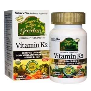 Image of Natures Plus Source of Life Garden Vitamin K2 120 mcg Vcaps 60 Vcaps
