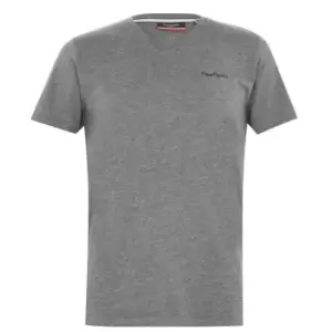 Image of Pierre Cardin Cardin V Neck T Shirt - Grey