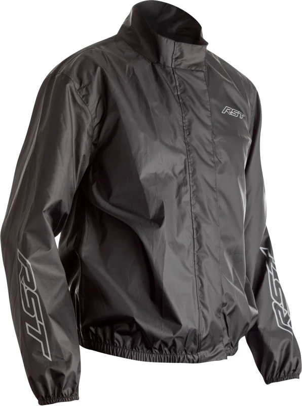 Image of RST Lightweight Waterproof Rain Jacket Black Size 2XL