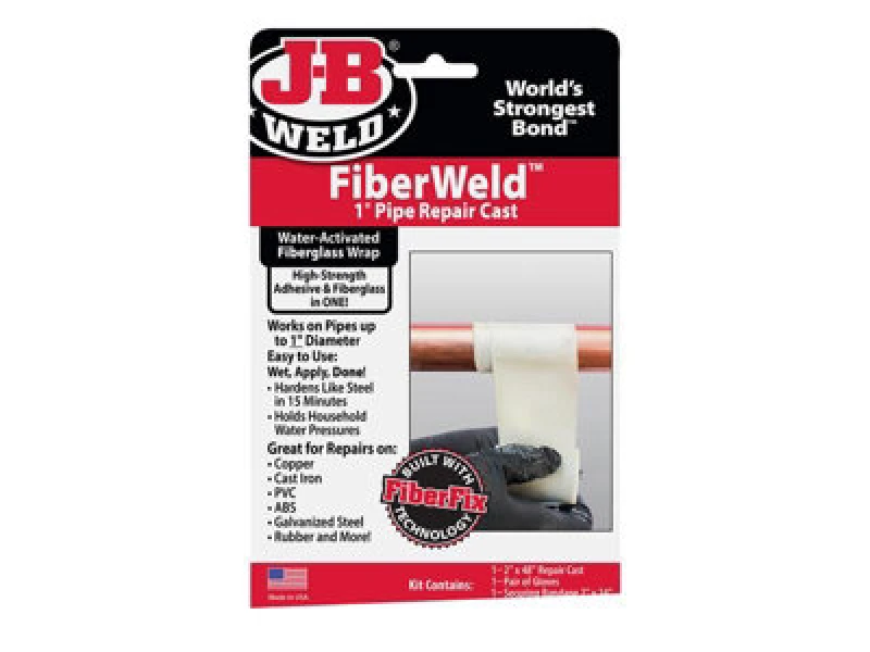 Image of JB Weld J-B Weld 38248Uk Fiberweld Pipe Repair Cast 28.4G Jbw38248Uk