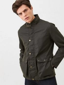 Image of Barbour Alma Wax Jacket - Olive