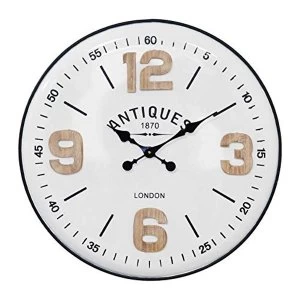 Image of Hometime Wall Clock Large Quarter Numbers 61.5cm