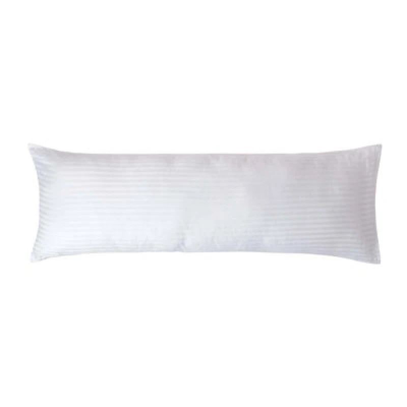 Image of Homescapes Egyptian Cotton Ultrasoft Body Pillowcase 330 TC White