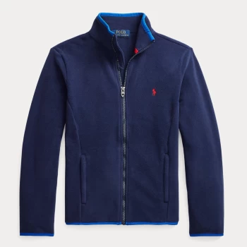 Image of Ralph Lauren Boys' Fleece Jacket - Cruise Navy - 8 Years