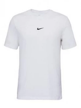 Image of Nike Dry Just Do It T-Shirt - White