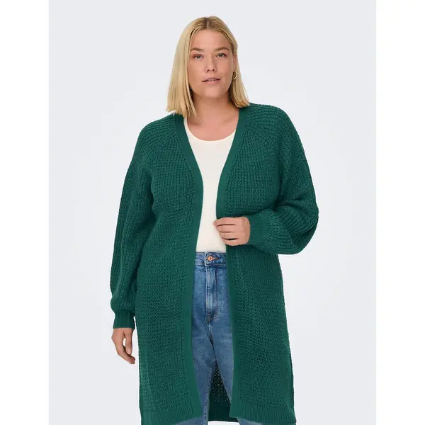 Image of Long Balloon Sleeve Cardigan