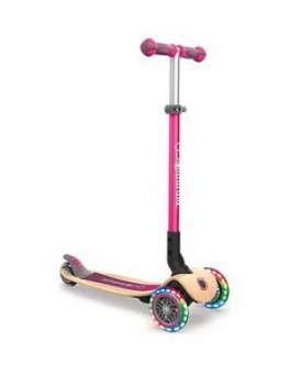 Image of Globber Primo Foldable Wood Scooter - Pink