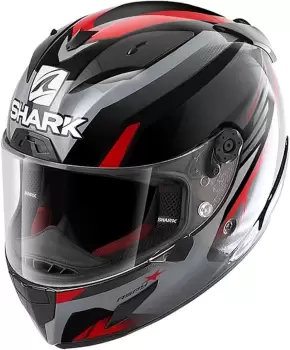 Image of Shark Race-R Pro Aspy Helmet, black-red Size M black-red, Size M