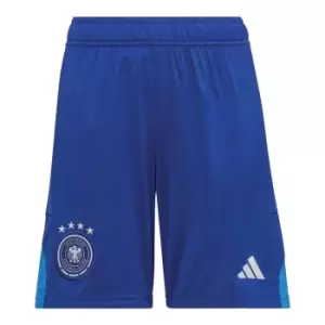 Image of 2022-2023 Germany Home Goalkeeper Shorts (Blue) - Kids