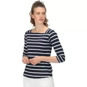 Image of Regatta Womens Polexia Cotton 3/4 Sleeve Jersey Top 18 - Bust 43' (109cm)