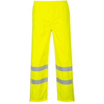 Image of S487YERS - sz S Hi-Vis Breathable Trousers - Yellow - Portwest