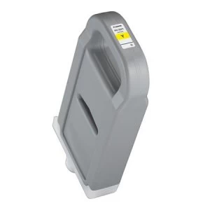 Image of Canon PFI707 Yellow Ink Cartridge