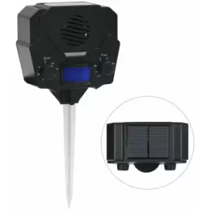 Image of Solar Ultrasonic Animal Repeller Motion Activated Vidaxl Green