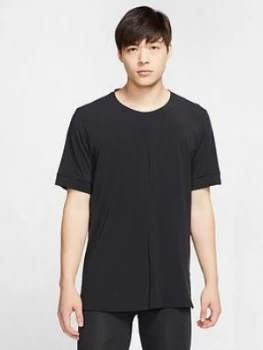 Image of Nike Training Yoga Dry T-Shirt - Black