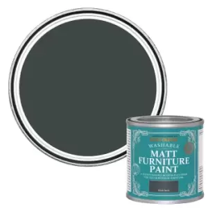 Image of Rust-Oleum Matt Furniture Paint Black Sand - 125ml
