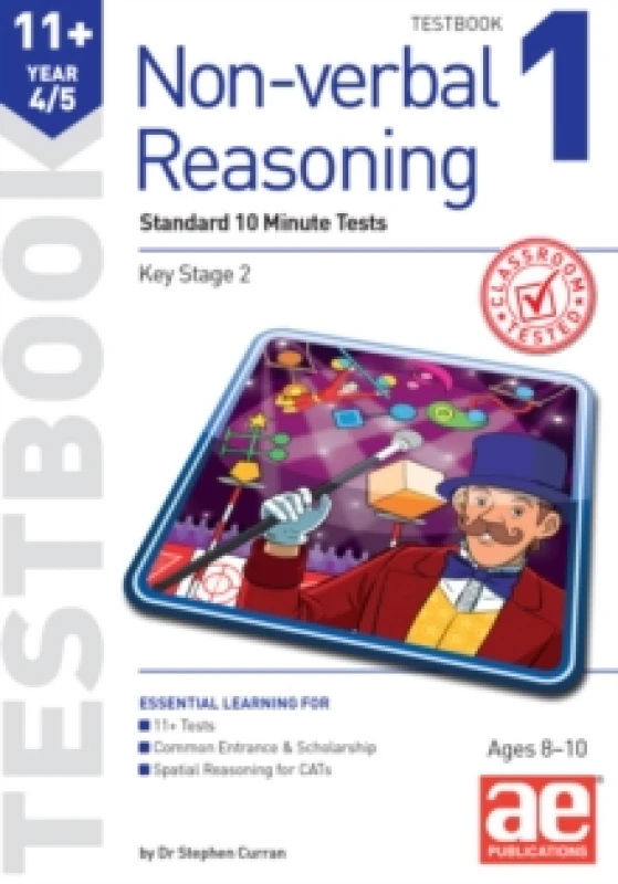 Image of 11+ Non-verbal Reasoning Year 4/5 Testbook 1 : Standard Short Tests Paperback / softback