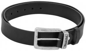 Image of Makita Black Leather Belt 28" 38"