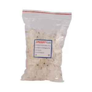Image of TUK Ltd SPEEDY RJ45 Cat 5e UTP plug bulk bag of 200