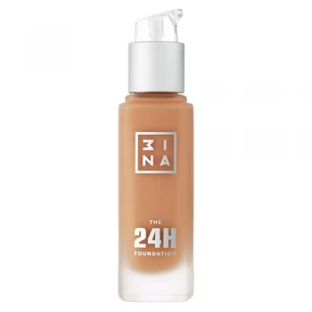 Image of 3INA Makeup The 24H Foundation 30ml (Various Shades) - 654 Sand Beige
