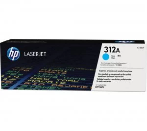 Image of HP 312A Cyan Laser Toner Ink Cartridge
