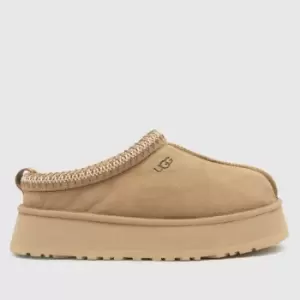 Image of UGG Tazz Platform Slippers In Natural
