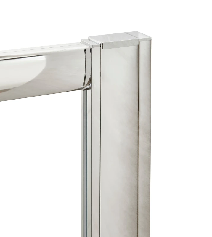 Image of Balterley Wetroom Accessories Profile Extension Kit Chrome 1850mm Silver unisex