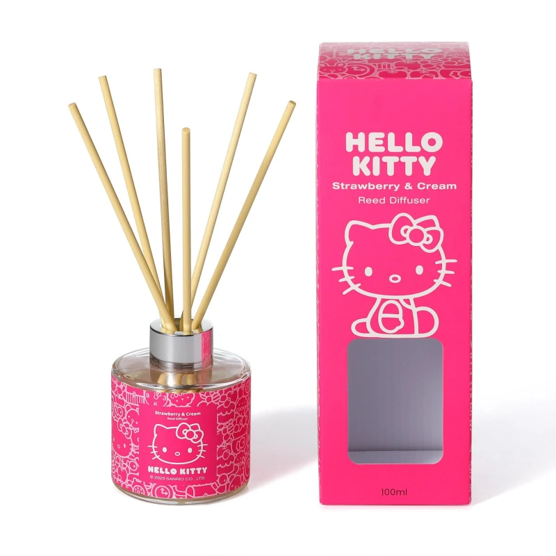 Image of Hello Kitty Strawberry & Cream Diffuser 100ml None unisex 100ml