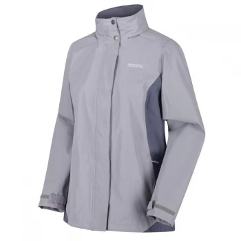 Image of Regatta Grey 'Daysha' Lightweight Waterproof Jacket - 8