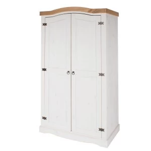 Image of Halea 2-Door Wardrobe - White