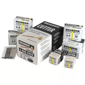 Image of Reisser - Cutter Starter Pack - 1200 Screws - Yellow