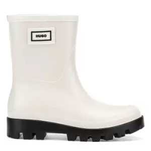 Image of Hugo Athena Bootie 10243560 01 - Cream