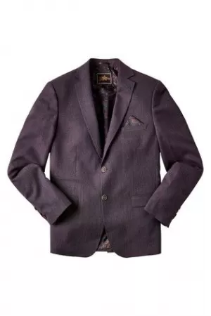 Image of Joe Browns Joe Browns Very Versatile Blazer, Purple, Size 38, Men