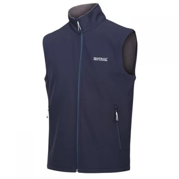 Image of Regatta Bradwell III Softshell Bodywarmer - Navy