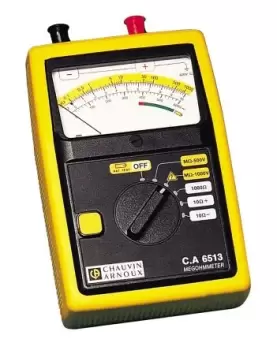 Image of Chauvin Arnoux CA 6513, Insulation Tester