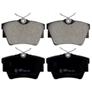 Image of Brake Pad Set 16472 by Febi Bilstein Rear Axle