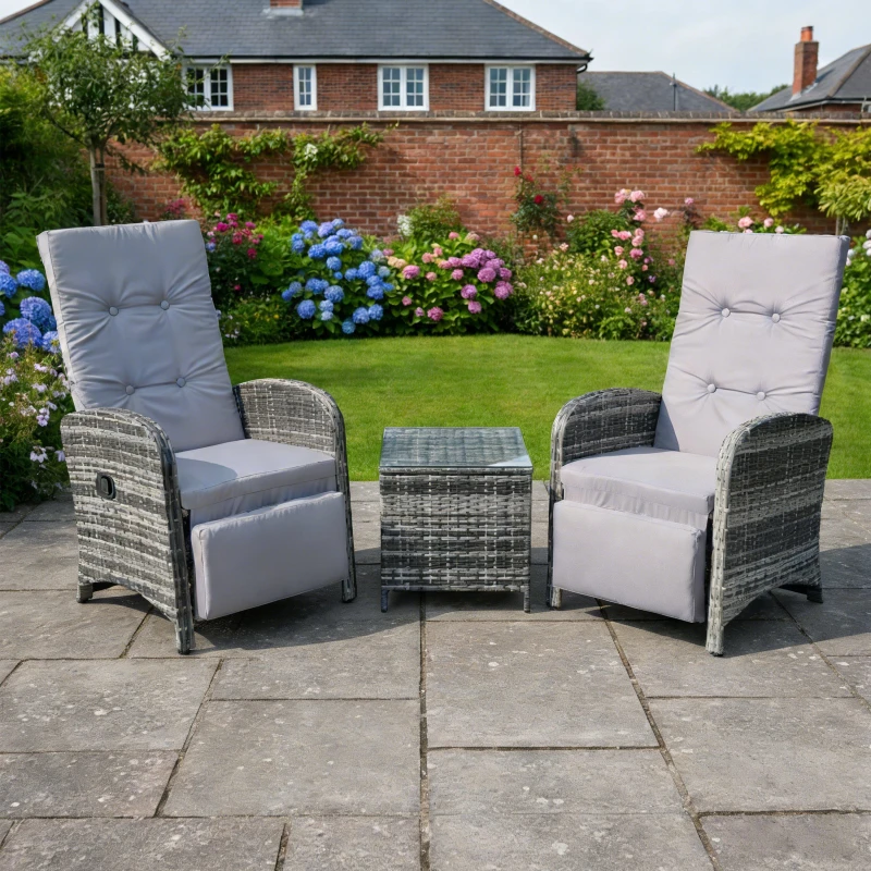 Image of Linea Linea Seville 3pc Rec 63 Grey/Black unisex One Size