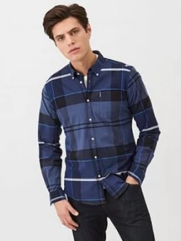 Image of Barbour Sutherland Check Shirt - Navy