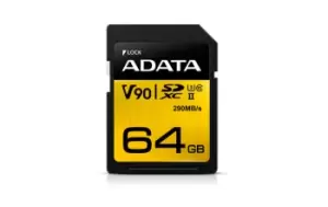 Image of ADATA Premier ONE 64GB SDXC UHS-II Class 10