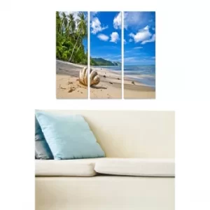 Image of MDF91239704 Multicolor Decorative MDF Painting (3 Pieces)