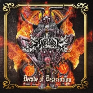 Image of Decade of Desecration by Akelarre CD Album
