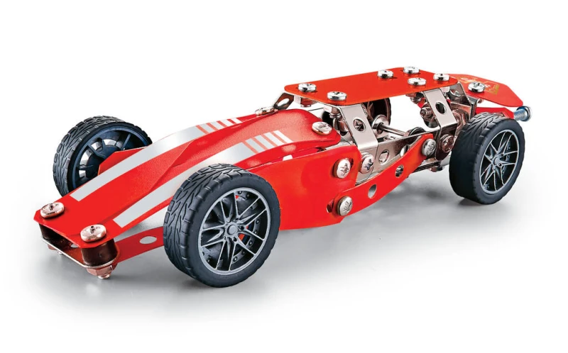 Image of Drag Car Metal Construction Set