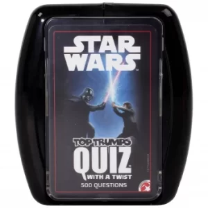 Image of Star Wars Top Trumps Quiz Card Game