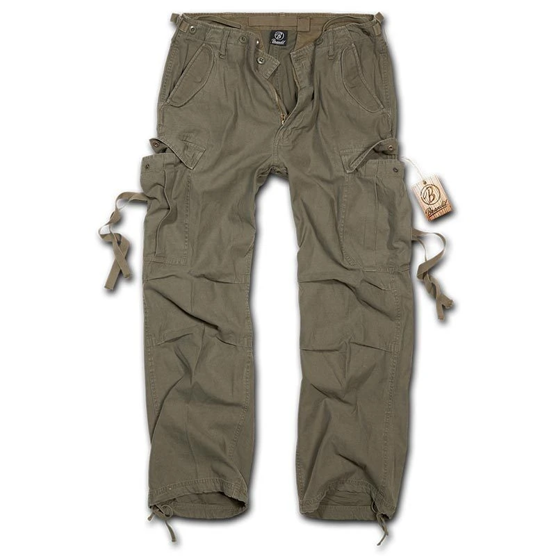 Image of Brandit M65 Vintage Trousers Cargo Trousers olive S Men