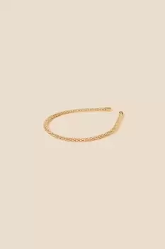 Image of Metal Woven Chain Headband