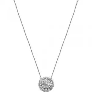 Image of Michael Kors Ladies Premium Sterling Silver Cubic Zirconia Pave...