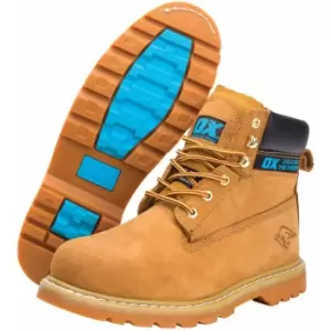 Image of Ox Tools - ox Honey Nubuck Safety Boot uk 9