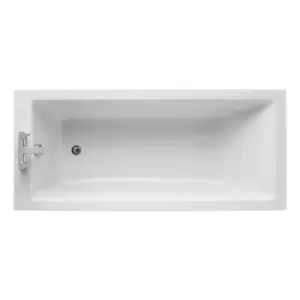 Image of Ideal Standard Tempo Cube Straight Bath 1700 X 750mm No Tap Holes